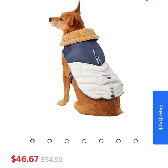 🐾NEW🐾 Arcadia Trail ultra adjustable insulated dog coat size XL - Picture 9 of 14